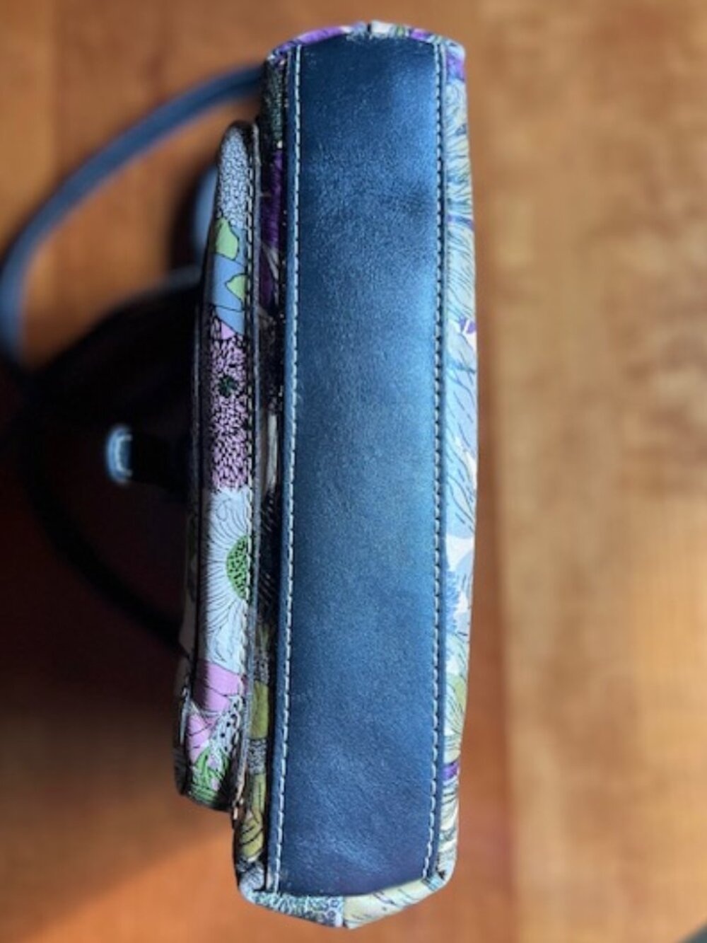 Patricia Nash Avellino Floral Leather Crossbody Bag Buckle Purse - Picture 13 of 15
